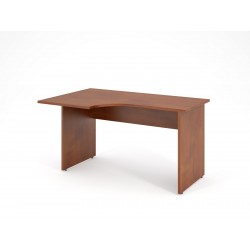 Písací stôl s výrezom 180x80 - ľavý