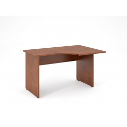 Písací stôl s výrezom 130x90 - pravý