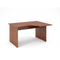 Písací stôl s výrezom 160x90 - ľavý