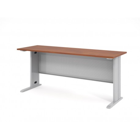 Písací stôl s kovovou podnožou 180x60