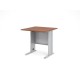 Písací stôl s kovovou podnožou 80x80