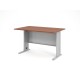 Písací stôl s kovovou podnožou 130x80