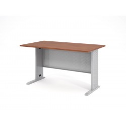 Písací stôl s kovovou podnožou 140x80