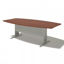 Jednací stôl na kovovej podnoži