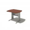 Písací stôl na kovovej podnoži - 120